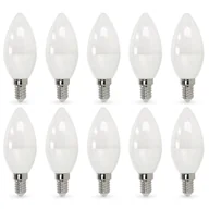 Żarówki LED - 10x Żarówka LED SW E14 8,5W Barwa Neutralna biała 4000K 806lm Żarówka Świeczka - miniaturka - grafika 1