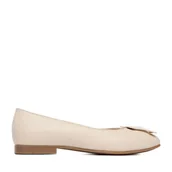Baleriny - Baleriny Lasocki CEO-RST-WOLLY-01 Beżowy - miniaturka - grafika 1