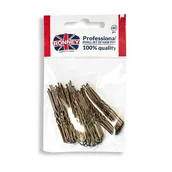 Ozdoby do włosów - RONNEY Kokówki 40 sztuk - krótkie, brązowe - miniaturka - grafika 1