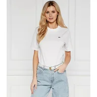 Koszulki i topy damskie - Lacoste T-shirt Relaxed fit - miniaturka - grafika 1