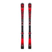 Narty - Narty zjazdowe Rossignol HERO MASTER MT TT Cam K + NX12 czerwono-czarne RRLPM02 167 cm - miniaturka - grafika 1