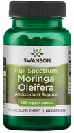 Suplementy naturalne - Swanson Full Spectrum Moringa Oleifera 400 mg 60 kapsułek (SW1390) - miniaturka - grafika 1