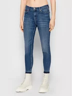 Spodnie damskie - Tommy Jeans Jeansy Nora DW0DW10899 Niebieski Skinny Fit - miniaturka - grafika 1