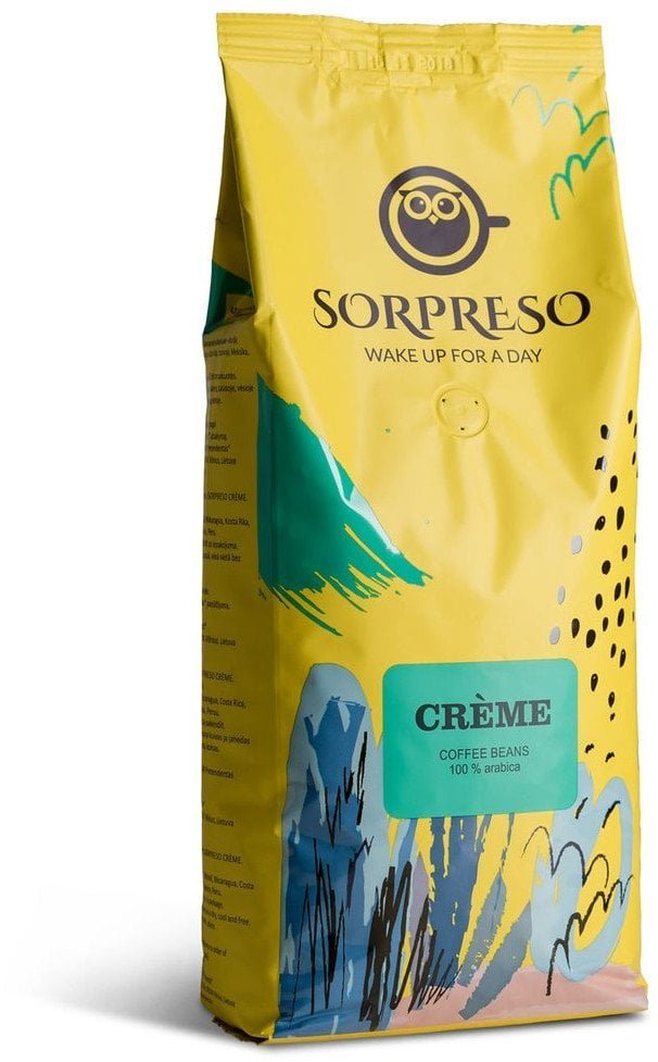 Kavos pupelės SORPRESO CREME 1kg