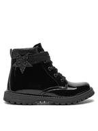 Buty dla dziewczynek - Primigi Kozaki 6912211 S Czarny - miniaturka - grafika 1