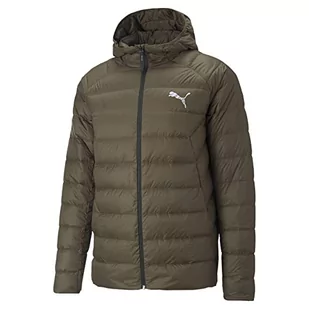 PUMA Męska kurtka puchowa Packlite z kapturem, Głęboka oliwka, M - Kurtki męskie - miniaturka - grafika 1