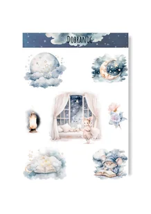 Naklejki na dobranoc dla dziecka do albumu do kartek baby shower roczek - Scrapbooking Naklejki na dobranoc dla dziecka do albumu do kartek baby shower roczek - Scrapbooking - miniaturka - grafika 1