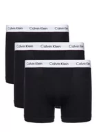 Majtki męskie - Calvin Klein Underwear Komplet 3 par bokserek 0000U2662G Czarny Slim Fit - miniaturka - grafika 1
