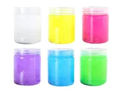 Masy plastyczne - SLIME BROKATOWY Masa Plastyczna Brokat Glut MIX - miniaturka - grafika 1