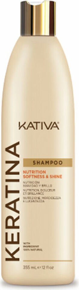 Odżywczy szampon Kativa Keratin 355 ml