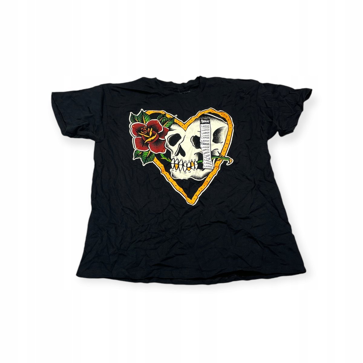 Koszulka T-shirt męski okrągły dekolt SPENCER'S NADRUK L