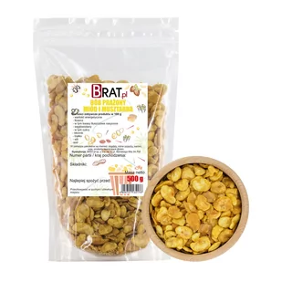 Bób prażony miód i musztarda 500g PRODUKT WYSOKIEJ JAKOŚCI 100% NATURALNY - Chipsy - miniaturka - grafika 1