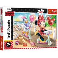 Puzzle - Trefl Puzzle 200el Minnie na plaży Disney Minnie 13262 - miniaturka - grafika 1