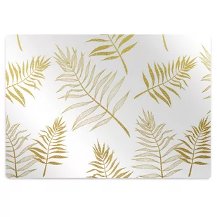 Podkładka pod krzesło Liście palmy 140x100 cm - Podnóżki, podpórki, podkładki - miniaturka - grafika 1