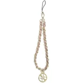 Pozostałe akcesoria do telefonów - Guess zawieszka do telefonu różowy/pink Chain Metal 4G Charm - miniaturka - grafika 1