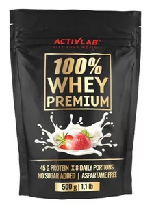 ACTIVLAB 100% WHEY PREMIUM 500G STRAW - Odżywki białkowe - miniaturka - grafika 1