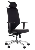 Fotele i krzesła biurowe - Fotel biurowy ZN-805-C czarny - miniaturka - grafika 1