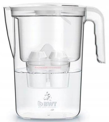 Dzbanek Filtrujący Wodę Bwt 2,6L + 1 Filtr Magnezowy, Model Vida