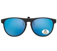 Okulary przeciwsłoneczne - Nakładki polaryzacyjne na okulary korekcyjne Montana C66-1 lustrzane - miniaturka - grafika 1