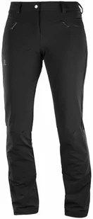 Salomon Spodnie Wayfarer Warm W Black 403751 - Spodnie sportowe damskie - miniaturka - grafika 1