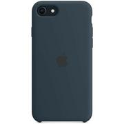 Etui i futerały do telefonów - Apple Apple iPhone SE Silicone Case abyss blue MN6F3ZM/A - miniaturka - grafika 1