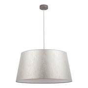 Lampy sufitowe - Lampa wisząca, sufitowa, Prata, 60x130 cm, szary, transparentny, srebrny - miniaturka - grafika 1