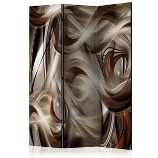 Parawan 3-częściowy - Brązowa hulanka [Room Dividers] (rozmiar 135x172) - Parawany - miniaturka - grafika 1