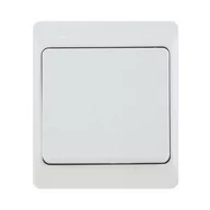 Wyłączniki światła i elektryczne - LEDart pojedynczy schodowy natynkowy IP44 biały 0331-02 Hermes Elektro-Plast - miniaturka - grafika 1