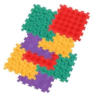Maty piankowe - Ortho Puzzle: Zestaw ortopedycznych mat do masażu - Savana - miniaturka - grafika 1