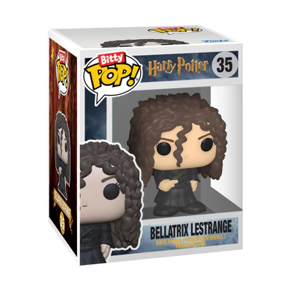 harry potter bitty funko pop 2.5cm bellatrix mini figurka