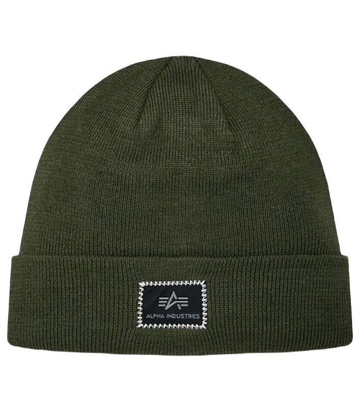 Czapka zimowa ALPHA INDUSTRIES X-FIT ciemnozielona (dark green) 168905 257