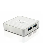 Huby USB - Conceptronic HUBBIES03W - miniaturka - grafika 1