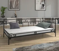Łóżka - Lak System Łóżko metalowe - sofa, leżanka szezlong 90x200 wzór 24L, polski producent - miniaturka - grafika 1