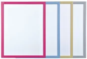 Tablice i flipcharty - Bi-Office, Tablica suchościeralna magnetyczna lakierowana kolorowe ramy, 60x40 cm - miniaturka - grafika 1