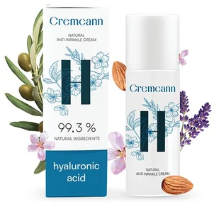 Annabis, Krem przeciwzmarszczkowy z olejem konopnym i kwasem hialuronowym CremCann Hyaluron, 50 ml - Kremy do twarzy - miniaturka - grafika 1