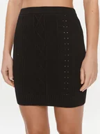Spódnice - Guess Spódnica mini W4RD58 Z37L1 Czarny Slim Fit - miniaturka - grafika 1