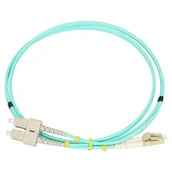 Kable miedziane - ExtraLink PATCHCORD LC/UPC-SC/UPC MM OM3 DUPLEX 3.0MM 2M EX.10321 - miniaturka - grafika 1