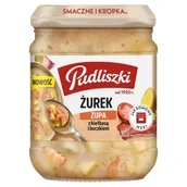 Zupy w płynie - Pudliszki Zupa żurek z kiełbasą i boczkiem 440 g - miniaturka - grafika 1
