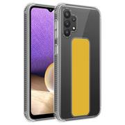 Etui i futerały do telefonów - Pokrowiec Do Samsung Galaxy A32 4G w ŻÓŁTY Etui z uchwytem Obudowa Case Cover Cadorabo - miniaturka - grafika 1