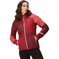 Kurtki damskie - Kurtka damska Regatta Trutton II hybrydowa przejściowa z kapturem bordowa-M - miniaturka - grafika 1
