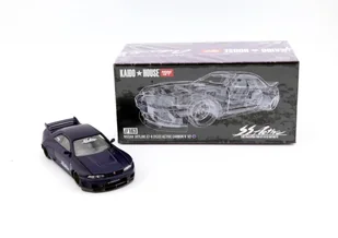 MINI GT Kaido House 163 Nissan Skyline GT-R R33 Active Carbon R V2 MiniGT KHMG163 - Samochody i pojazdy dla dzieci - miniaturka - grafika 1