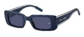 Okulary przeciwsłoneczne - Okulary TOMMY HILFIGER TJ-0056-S-PJP. Okulary przeciwsłoneczne, Kolor niebieski. Kobieta. - miniaturka - grafika 1