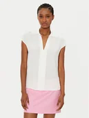 Bluzki damskie - Patrizia Pepe Bluzka 8C0775/A8I1-W146 Biały Regular Fit - miniaturka - grafika 1