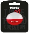 Magnes I love Poland Polska ILP-MAG-B-PL-12 - Magnesy - miniaturka - grafika 1