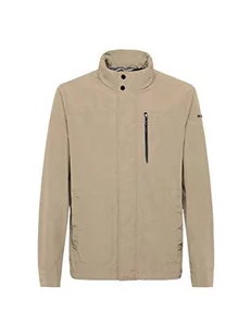 Geox Męska kurtka M Vincit Short JKT, Beżowy (Cobblestone Beige F), 56 - Kurtki męskie - miniaturka - grafika 1