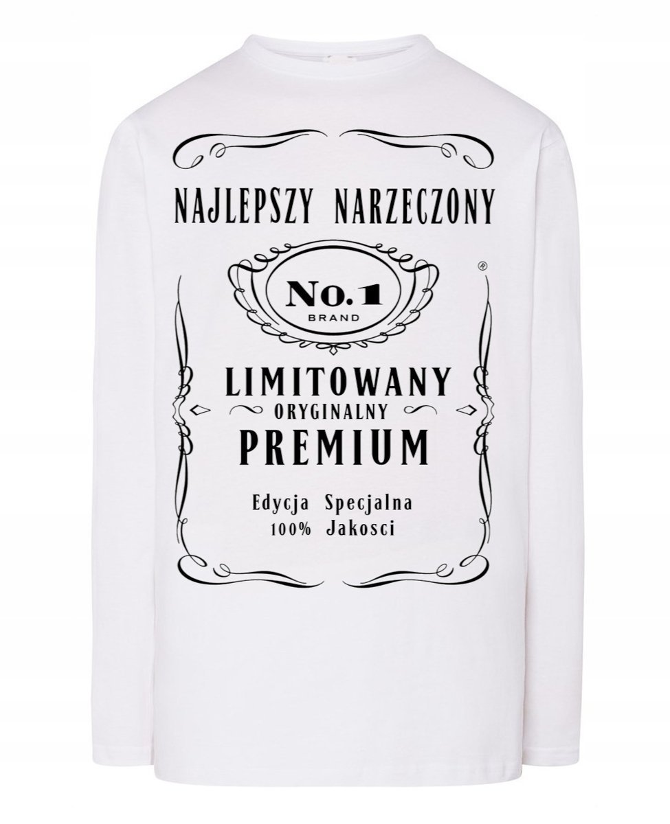 Prezent Narzeczonego Walentynki Longsleeve r.S
