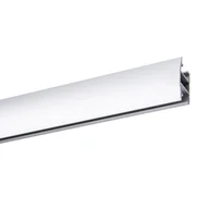 Akcesoria do wystroju okien - Profil płaski aluminium inox 200 cm - miniaturka - grafika 1