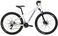 Rowery - Rower górski damski Kross Lea 4.0 27 M(17") rower perłowy/fioletowy połysk - miniaturka - grafika 1