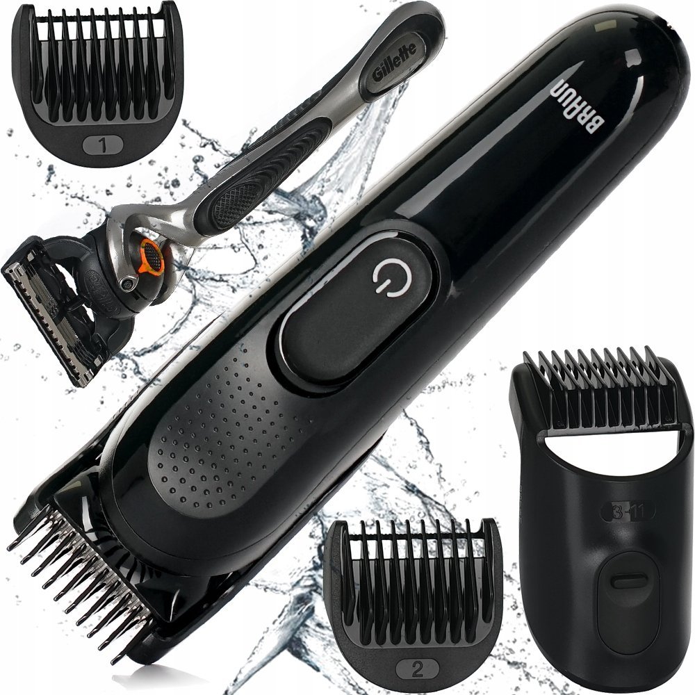 TRYMER MASZYNKA DO GOLENIA BRAUN ZESTAW 4w1 SERIES 3