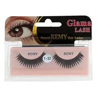 Sztuczne rzęsy i akcesoria - Sztuczne rzęsy Lb Glama Lash Natural Remy T32 - miniaturka - grafika 1